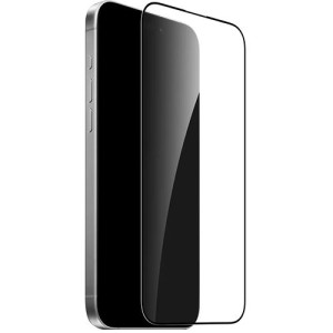 Puro Película de Ecrã Vidro Temperado  para iPhone 16 - Moldura Preta