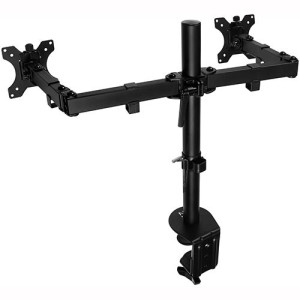 Ewent Suporte de Mesa  para 2 Monitores 13-27 até 32" - Preto