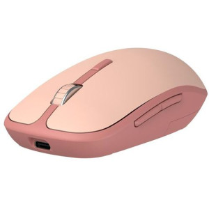 Accsup Rato sem Fios  M7116C 2.4G + Bluetooth - Rosa