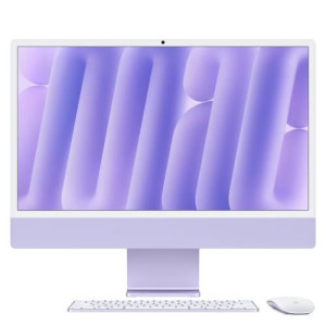 Apple iMac  24''  2024  M4  24GB  2TB SSD  GPU 10-core - Roxo