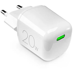Puro Carregador GaN USB-C  MiniPro 20W - Branco