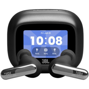 Auriculares Noise Cancelling True Wireless Bluetooth JBL Live Beam 4 - Preto