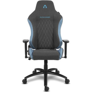 Alphagamer Cadeira Gaming Alpha Gamer Gaia V2  Tecido - Cinzento Escuro e Azul - Outlet - Grade A