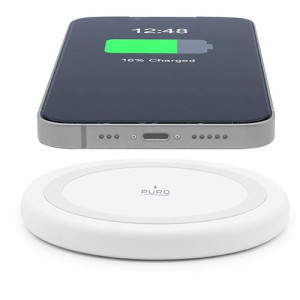 Puro Base de Carregamento Wireless  10W - Branco