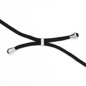 Cordão com Mosquetão para Capa de Smartphone 4-OK Lanyard - Preto