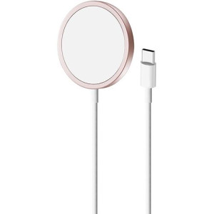 Puro Carregador Magnético  USB-C Magsafe 1m - Rosa