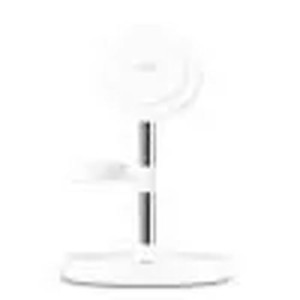 Puro Base de carregamento 3 em 1  Wire 15W - Branco