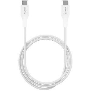 Puro Cabo Plano  USB- C 1m - Branco