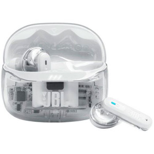 Auriculares True Wireless Bluetooth JBL Tune Beam 2  - Branco Ghost