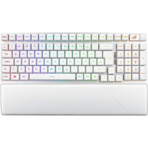 Asus Teclado Gaming Mecânico  ROG Strix Scope II 96 Wireless/Bluetooth - ROG NX Snow V2 Switches - Layout US - Branco