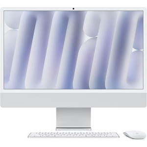 Apple iMac  24'' Vidro de nanotextura  2024  M4  16GB  256GB SSD  GPU 10-core - Prateado