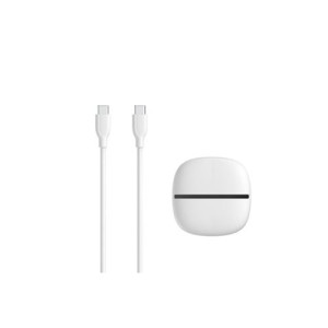 Cabo em Silicone USB- C 1m+ Caixa de Arrumação WeFix - Branco