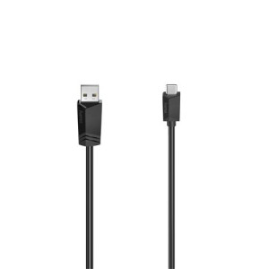 Hama Cabo de Dados  USB USB A / USB-C 1.5 m Preto (200633)
