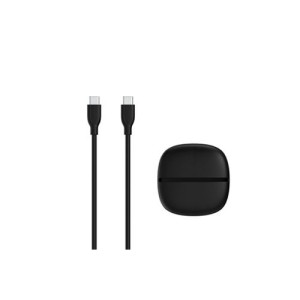 Cabo em Silicone USB- C 1m+ Caixa de Arrumação WeFix - Preto
