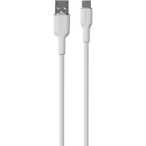 Puro Cabo USB para USB-C  Soft 1.5m - Branco