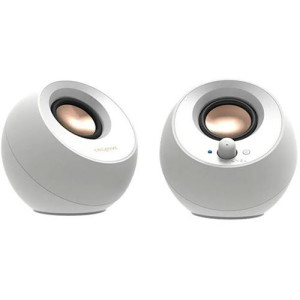 Colunas Bluetooth Creative Pebble V3 - Branco
