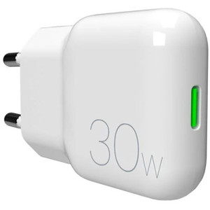 Puro Carregador GaN USB-C  SlimPro 30W - Branco