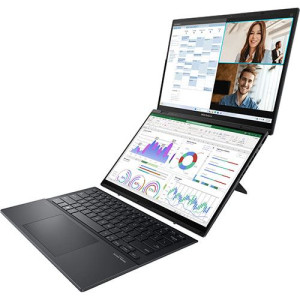 Asus Computador PortÃ¡til  Zenbook Duo UX8406CA-U73AOHDCB1  OLED 14"  IntelÂ® Coreâ„¢ Ultra 7 255H  32 GB  1TB SSD + Sleeve