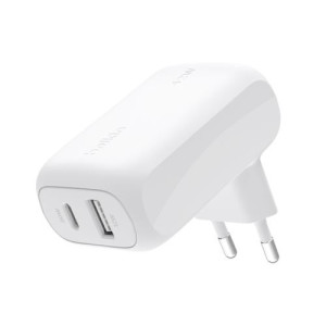 Belkin Carregador  Boostâ†‘ Chargeâ„¢ USB +USB-C 42W - Branco