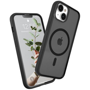 Woodcessories Capa Bio  com MagSafe para Apple iPhone 14 Plus - Preto Transparente