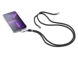 Cellular line Cordão para Smartphone Cellularline Universal Lace - Preto