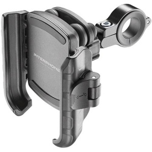 Cellular line Suporte Telemóvel Anti-Vibração Interphone para Guiador - Preto