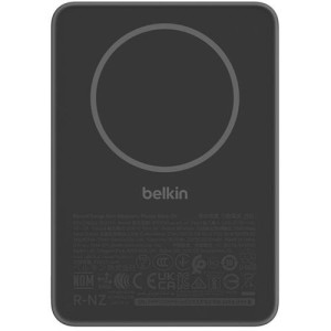 Belkin Powerbank Slim Magnético Qi2  BoostCharge - 5000mAh - 7.5W - Preto