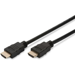 Ewent Cabo  com Ethernet A/A M/M AWG30 1M - Preto