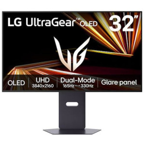 LG Monitor Gaming Curvo  UltraGear 32GX850A-B  OLED 31.5''  165Hz/330HZ  4K UHD/FHD - Dual Mode