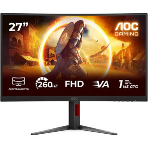Monitor Gaming Curvo AOC C27G4Z2  27''  260Hz  FHD