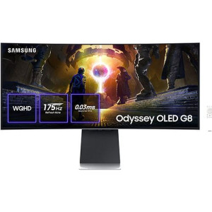 Samsung Monitor Gaming Curvo  Odyssey G8 LS34DG850SUXEN  34''  UWQHD  175 Hz
