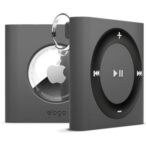 Elago Capa  W7 para AirTag - iPod Shuffle (Cinzento Escuro)