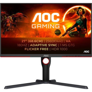 Monitor Gaming AOC Q27G3XMN  27''  180Hz  QHD