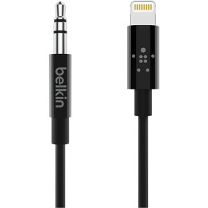 Belkin Adaptador Lightning  para Jack 3.5 mm - Preto
