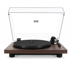 Gira Discos Bluetooth JVC AL-F64T - Madeira