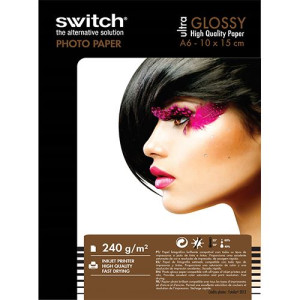 Switch Papel  Ultra Glossy Photo 10x15 - 240 g/m2