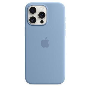 Apple Capa Silicone  com Magsafe para Iphone 15 Pro Max - Azul Inverno - Outlet - Grade A