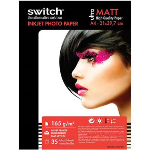 Switch Papel Fotográfico  Ultra Matt A4 - 165g