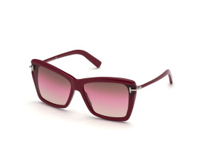 Tom Ford Gafas de sol  LEAH FT0849 Granate Talla: 64X15   Granate