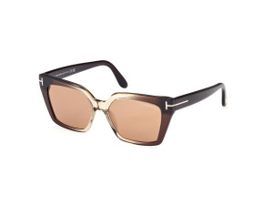 Tom Ford Gafas de sol  WINONA FT1030 Marrón Talla: 53X15   Marrón