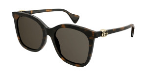 Gucci Gafas de sol  GG1071S Marrón Talla: 55X19   Marrón