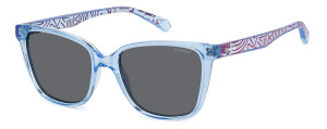 Polaroid Kids Gafas de sol  PLD 8062/S Azul Talla: 48X15   Azul
