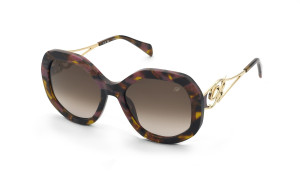 Blumarine Gafas de sol  SBM892 Marrón Talla: 55X19   Marrón