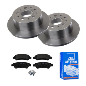 Ate Bremsensatz, Scheibenbremse Bremsensatz-Hinterachse Ijf141hx36 Hinterachse Voll 280mm 16mm Für Peugeot Citroën Fiat