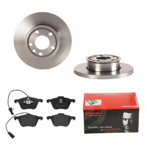 Brembo Bremsensatz, Scheibenbremse 142055145 Vorderachse Voll 282mm 18mm Für Ford Seat Vw