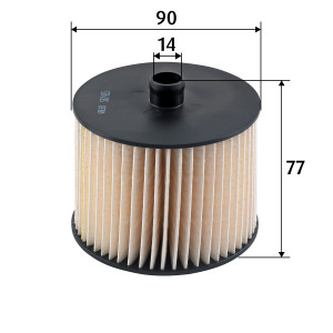 Valeo Kraftstofffilter 587915 Filtereinsatz 76mm Für Peugeot Citroën Ford Volvo Fiat Lancia Toyota