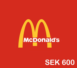Kinguin Mcdonalds SEK 600 Gift Card SE