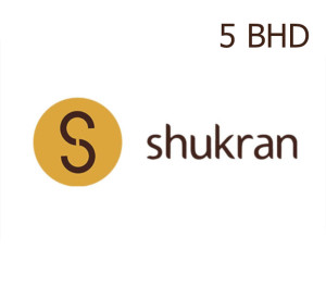 Kinguin Shukran BHD 5 Gift Card BH