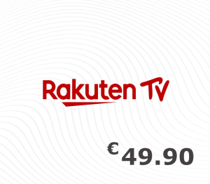 Kinguin Rakuten TV EUR 49.90 Gift Card FR