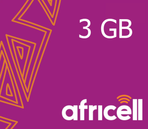 Kinguin Africell 3 GB Data Mobile Top-up GM